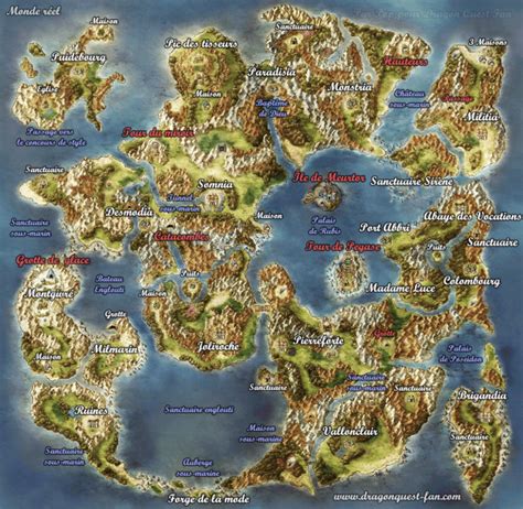 dq11 map with labels.